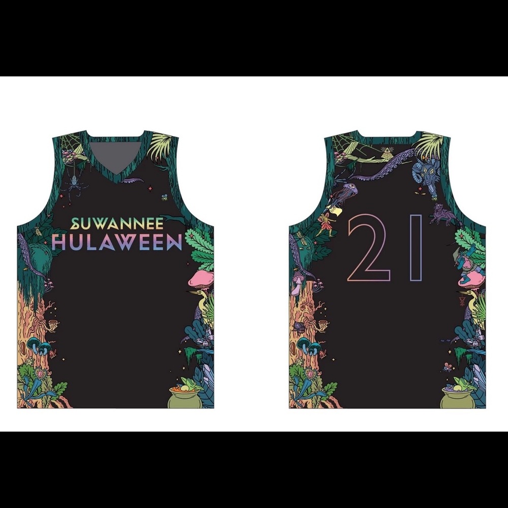 Hulaween 2021 Basketball Jersey size Large